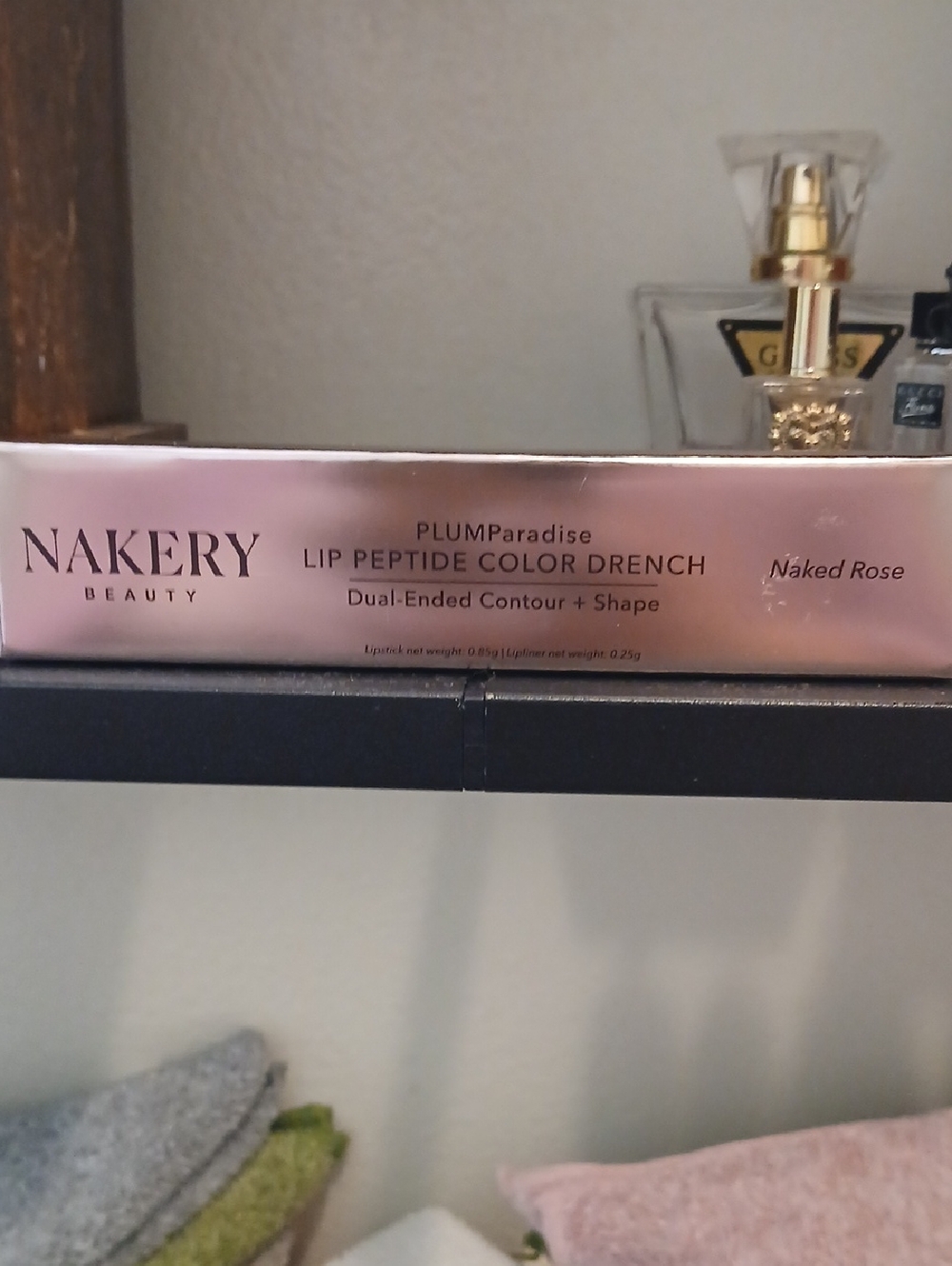 Nakery Beauty PLUMParadise Lip Peptide Color Drench - Naked Rose